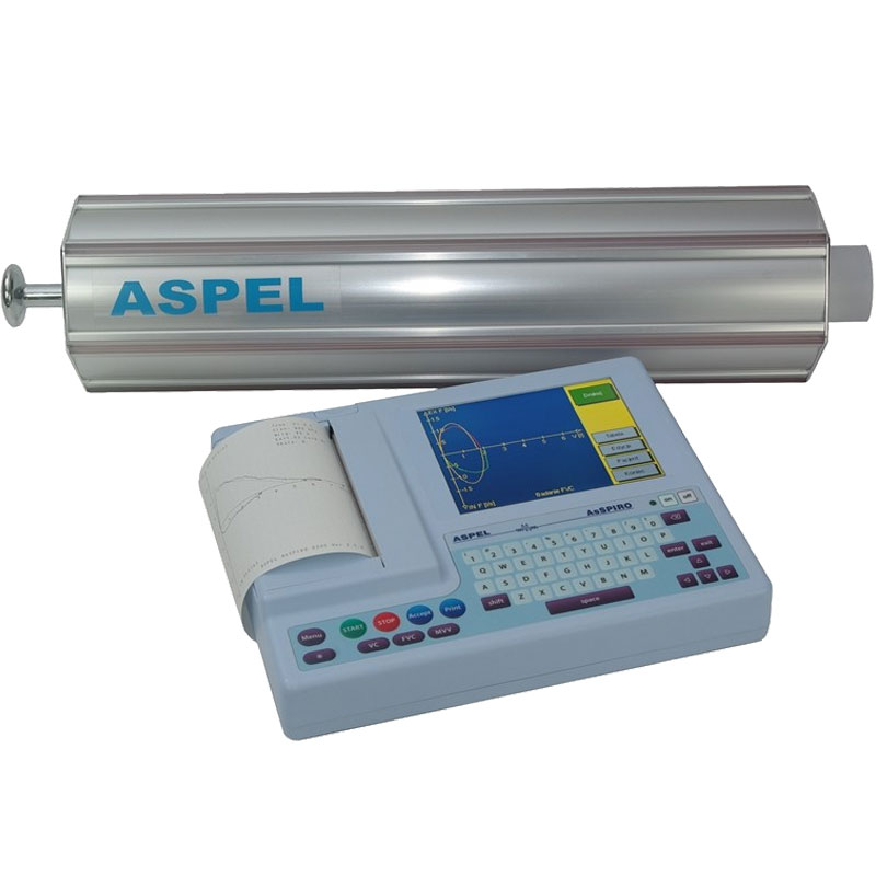 spirometr aspel aspiro d200 z glowica kalibracyjna